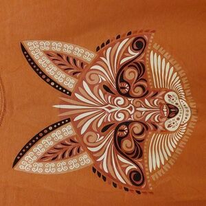NWOT Hybrid Fox Tee Shirt Size Large, 100% Cotton, Adorable Artistic Fox Face!